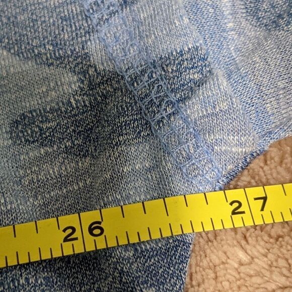 NWOT Nine West Round Neck Camouflage Top, 3/4 Sleeves - Picture 7 of 12